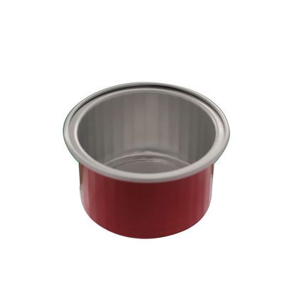 Container en feuille d'aluminium dorée pratique pour les boîtes à emporter et les plateaux de gâteaux d'avion