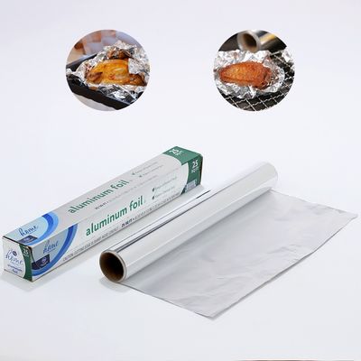 Foil d'aluminium à usage unique de qualité alimentaire pour la restauration domestique avec longueur personnalisée