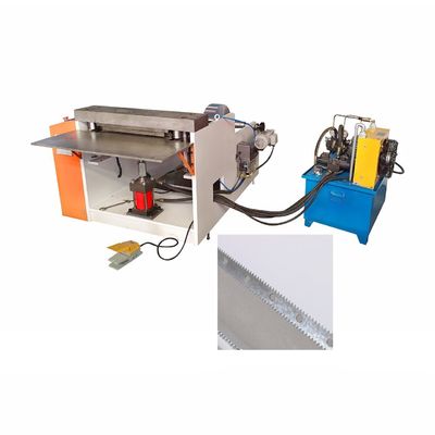 Machine de presse à lame de scie semi-automatique pour restaurant en boîte à couleurs en papier d'aluminium