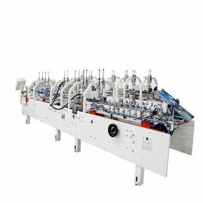 350 mm Max. Largeur utilisable Machine à colle de dossier à boîte électrique pour les solutions d'emballage