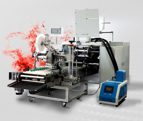 Machine de remontage de feuille d'aluminium entièrement automatique avec panneau tactile Weinview et utilisation