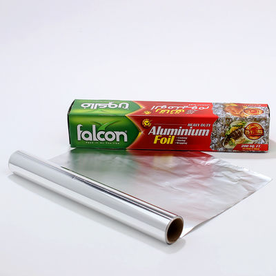 200 pieds carrés de rouleaux de feuille d'aluminium lourds personnalisés pour la préparation des aliments