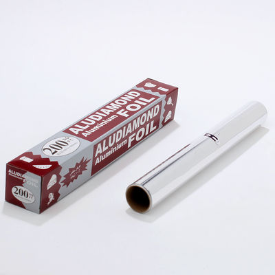 Longueur personnalisée Feuille d'argent Feuille de papier Feuille d'aluminium Produit en rouleau Feuille d'aluminium super douce