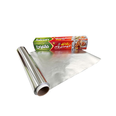 Traitement composé 8011 Bbq Aménagement ménager Foils d'emballage alimentaire Papier en aluminium Jumbo Rolls