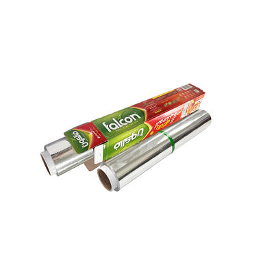Traitement composé 8011 Bbq Aménagement ménager Foils d'emballage alimentaire Papier en aluminium Jumbo Rolls