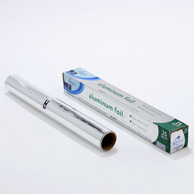 8011 alliage d'argent d'emballage alimentaire de cuisine papier à rouleaux en feuille d'aluminium de qualité alimentaire