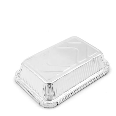 Container en feuille d'aluminium respectueux de l'environnement pour les aliments carrés