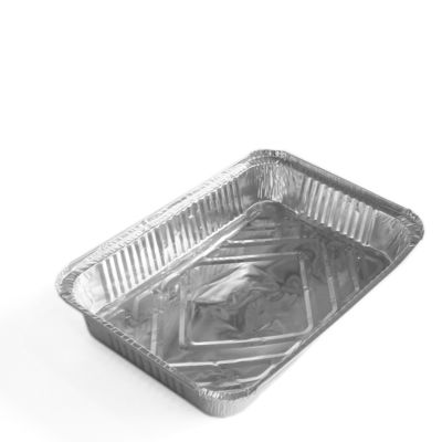 Container en feuille d'aluminium respectueux de l'environnement pour les aliments carrés