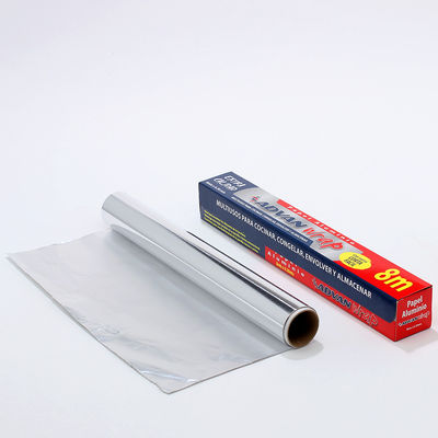 Rouleau de papier d'aluminium de cuisine à forte demande avec température douce et longueur personnalisée