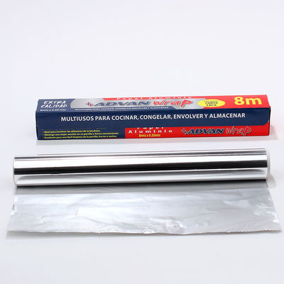 Rouleau de papier d'aluminium de cuisine à forte demande avec température douce et longueur personnalisée