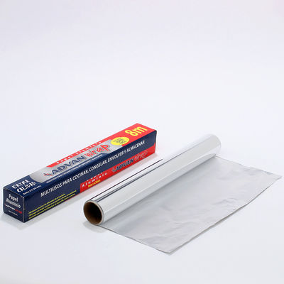 Rouleau de papier d'aluminium de cuisine à forte demande avec température douce et longueur personnalisée