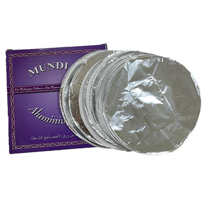 12cm 50pcs de feuille d'aluminium pré-percée pour narguilé Shisha Charbon en rouleau par Perfo