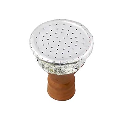 12cm 50pcs de feuille d'aluminium pré-percée pour narguilé Shisha Charbon en rouleau par Perfo