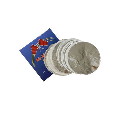 12cm 50pcs de feuille d'aluminium pré-percée pour narguilé Shisha Charbon en rouleau par Perfo