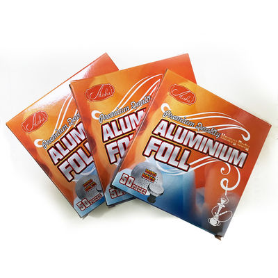 Foil d'aluminium en étain à température douce pour les accessoires de narguilé Shisha