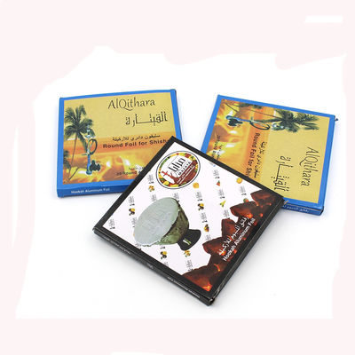 Foil d'aluminium en étain à température douce pour les accessoires de narguilé Shisha