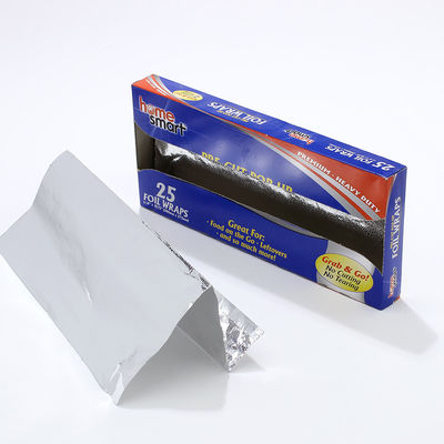 Largeur personnalisée 8011 alliage de coiffure en aluminium feuille pop-up pour emballage de chocolat