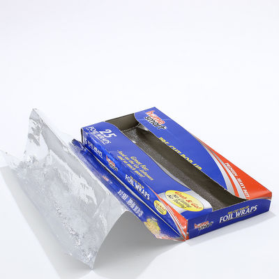 Feuille de papier en aluminium jetable personnalisée pour l'emballage alimentaire et le barbecue domestique