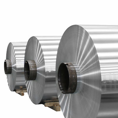 Largeur personnalisée Température douce Foil d'aluminium lourd pour le ménage Jumbo Roll pour l'emballage