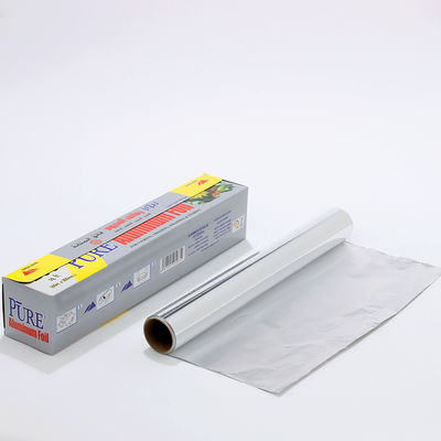 8011 Ruloir de papier d'emballage en feuille d'aluminium ménager en alliage à largeur personnalisée