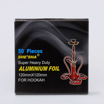 Shisha Precut Hookah Foil 360 Pour le tabac Hookah avec feuille d'aluminium