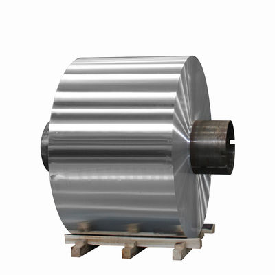 8011 Foil d'aluminium pour le ménage Jumbo Roll épaisseur personnalisée pour les aliments Température semi-dure
