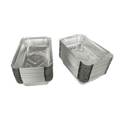 Processus d'emballage des aliments Type de pâte moulée en papier d'aluminium plateau de four pour cuisson pratique