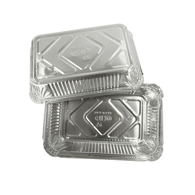 Processus d'emballage des aliments Type de pâte moulée en papier d'aluminium plateau de four pour cuisson pratique