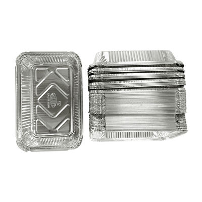Processus d'emballage des aliments Type de pâte moulée en papier d'aluminium plateau de four pour cuisson pratique