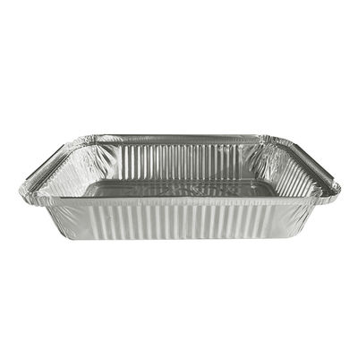 Processus d'emballage des aliments Type de pâte moulée en papier d'aluminium plateau de four pour cuisson pratique