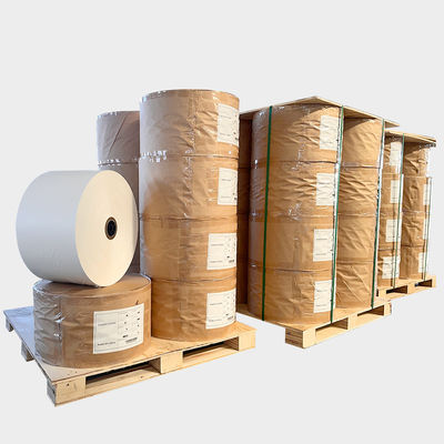 Papier à pâte non blanchi imperméable Jumbo Roll pour papier de parchemin