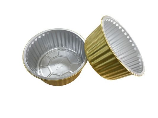 Processus de moulage de la pâte à papier Contenant alimentaire en feuille d'aluminium rectangulaire à conception colorée