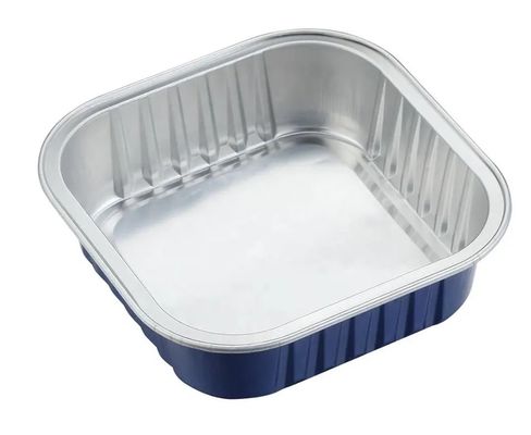 Contenants alimentaires en feuille d'aluminium pour emballages résistants aux températures élevées et recyclables