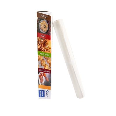 Rouleau de papier de cuisson en silicone pour gâteau antiadhésif et imperméable à l'eau