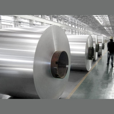 Largeur personnalisée garantie 8011 Foil d'aluminium de qualité alimentaire Jumbo Roll bobine d'aluminium