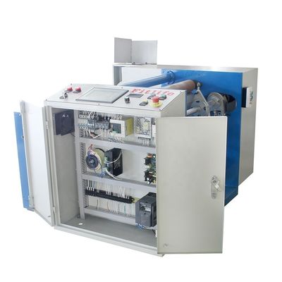 Machine de remontage de film étirable semi-automatique à double station et à chocolat en aluminium 3kw