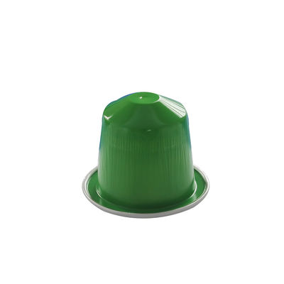 Capsule de café en papier d'aluminium avec couvercle