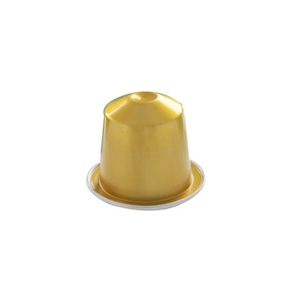 Capsule de café en papier d'aluminium avec couvercle