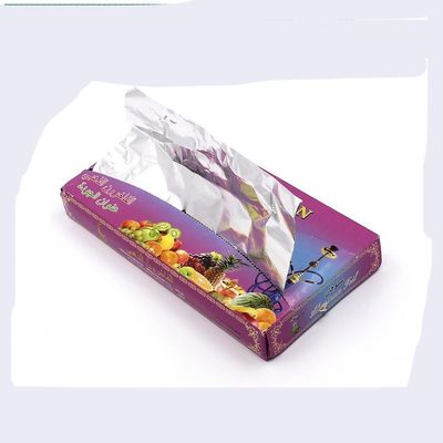 OEM coiffure Foil d'aluminium pour le salon de coiffure en rouleau ou en feuille pop-up