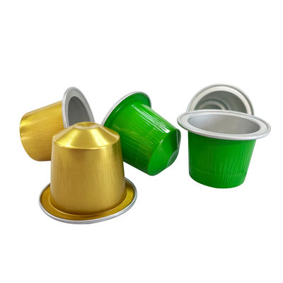 Accessoires d'emballage alimentaire Capsule vide en papier d'aluminium pour le café Nespresso