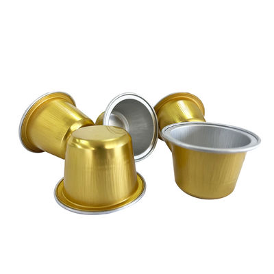 Accessoires d'emballage alimentaire Capsule vide en papier d'aluminium pour le café Nespresso
