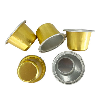 Accessoires d'emballage alimentaire Capsule vide en papier d'aluminium pour le café Nespresso