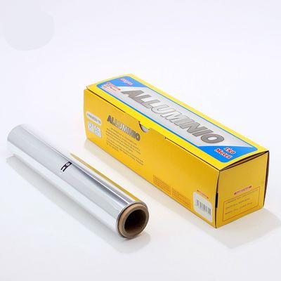 Rouleaux de feuille d'aluminium pharmaceutique pour cuisine, emballage en film rétractable stratifié en argent