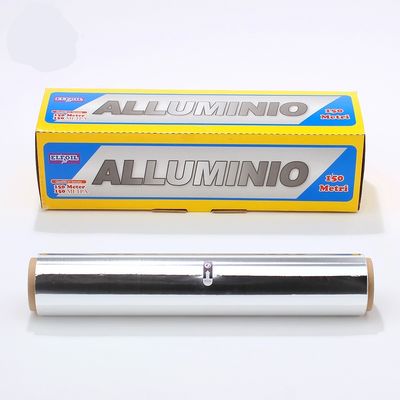 Rouleaux de feuille d'aluminium pharmaceutique pour cuisine, emballage en film rétractable stratifié en argent