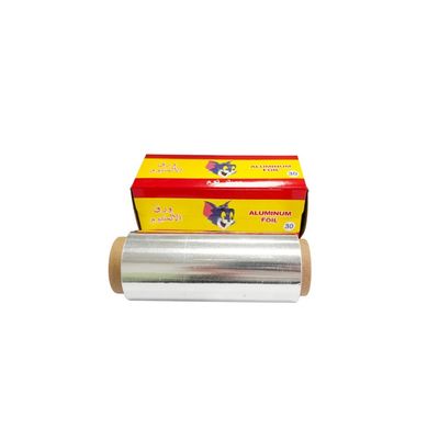 Foil d'aluminium argenté pour les cheveux en soulignant la longueur personnalisée de cheveux