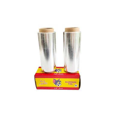 Foil d'aluminium argenté pour les cheveux en soulignant la longueur personnalisée de cheveux