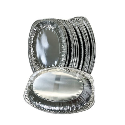 Produits alimentaires Eco Pizza Foil d'aluminium recyclable plateau rond Récipient Turquie Pan Commande personnalisée