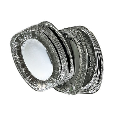 Produits alimentaires Eco Pizza Foil d'aluminium recyclable plateau rond Récipient Turquie Pan Commande personnalisée