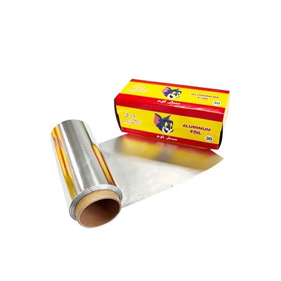 Plaque de feuille d'aluminium de qualité alimentaire résistante aux températures élevées pour le traitement des rouleaux de narguilé composite