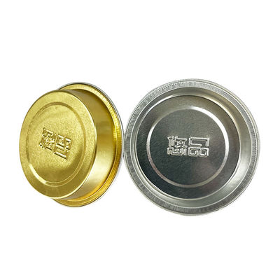 Les commandes personnalisées sont acceptées pour les petits plateaux de cuisson et les tasses en feuille d'aluminium recouvertes de couleur